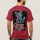 Chrome Kitten T-Shirt (Rückseite)