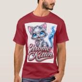 Chrome Kitten T-Shirt (Vorderseite)