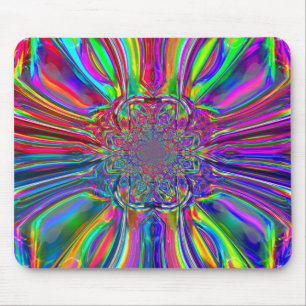Chrome Laser Light Mousepad