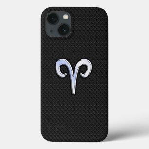 Chrome like Aries Zodiac Sign Case-Mate iPhone Hülle