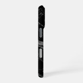 Chrome like Capricorn Zodiac Sign on Hevelius 1690 iPhone Hülle (Rechte Seite)