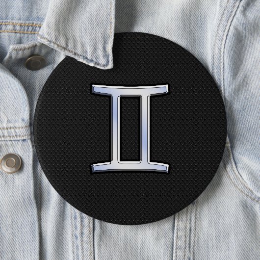 Chrome like Gemini Zodiac Sign Button (Beispiel)