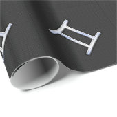 Chrome like Gemini Zodiac Sign Geschenkpapier (Rolleneckpunkt)