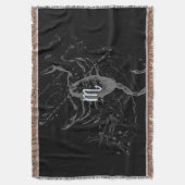 Chrome like Scorpio Zodiac Sign on Hevelius Decke (Vorderseite Vertikal)