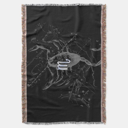 Chrome like Scorpio Zodiac Sign on Hevelius Decke (Vorderseite Vertikal)