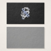 Chrome like silver Dragon Black Snake Skin style (Vorne & Hinten)