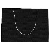 Chrome Like Virgo Zodiac Sign auf Schlangenhaut Große Geschenktüte (Rückseite)