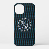 Chrome like Yacht Flag Automotive Grille Print Case-Mate iPhone Hülle (Rückseite)