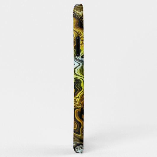 Chrome Liquid Metallic Gold Silver Cool Case-Mate iPhone Hülle (Hinten/Rechts)