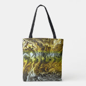 Chrome Liquid Metallic Gold Silver Cool Tasche (Rückseite)