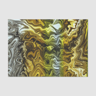 Chrome Liquid Metallic Gold Silver Cooles Party Seidenpapier