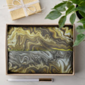 Chrome Liquid Metallic Gold Silver Cooles Party Seidenpapier (Geschenk)