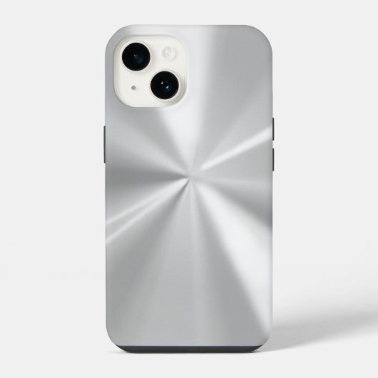 Chrome-Look iPhone Hülle (Rückseite)