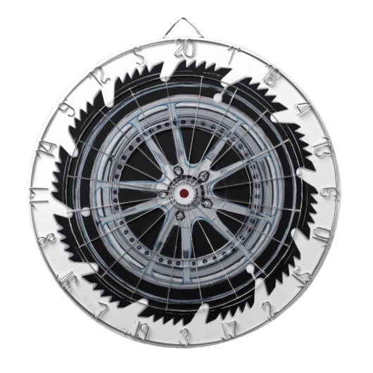 Chrome Mag Wheel Dartscheibe (vorne)