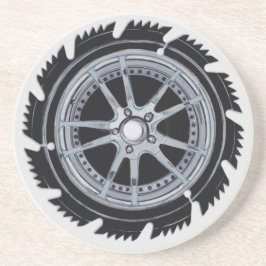 Chrome Mag Wheel Getränkeuntersetzer