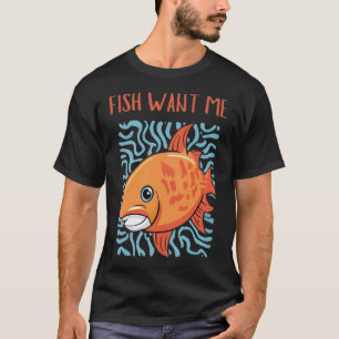 Chrome Magnet - Fang den großen Fisch! T-Shirt