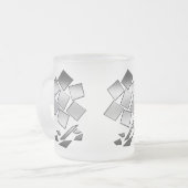 Chrome Mattglastasse (Vorderseite Links)