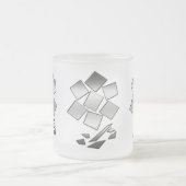 Chrome Mattglastasse (Mittel)