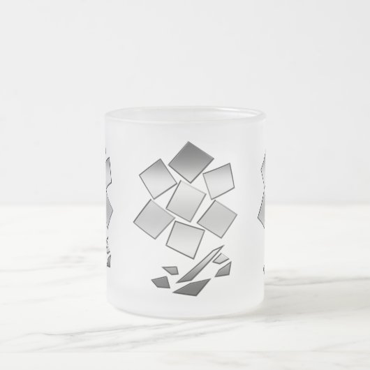 Chrome Mattglastasse (Mittel)