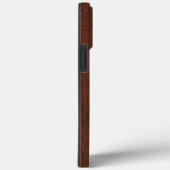 Chrome Mermaid auf Wet Mahogany Print Case-Mate iPhone Hülle (Rückseite / Rechts)