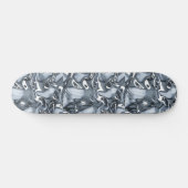 Chrome-Metallic-Fluss Skateboard (Horizontal)