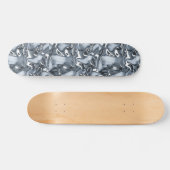 Chrome-Metallic-Fluss Skateboard (Horizontal)