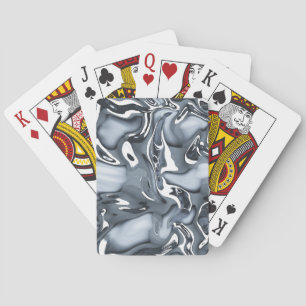 Chrome-Metallic-Fluss Spielkarten