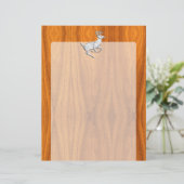 Chrome mit Dealer auf Fine Teak Print (Stehend Vorderseite)