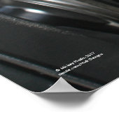 Chrome-Motor Poster (Ecke)