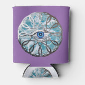 Chrome Mystical Eye Design Dosenkühler (Vorderseite)