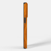 Chrome Nautical Star auf Teak Wood Print Case-Mate iPhone Hülle (Rückseite / Rechts)