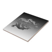 Chrome Paint Dragon Fliese (Seite)