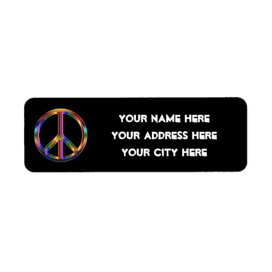 Chrome Peace Sign (Vorne)