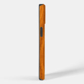 Chrome Pirate Crossbones auf Teak Wood Case-Mate iPhone Hülle (Rückseite / Rechts)