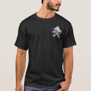 Chrome Pirate Skull T-Shirt