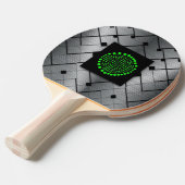 Chrome Pong Rhythmus Tischtennis Schläger (Vorderseite)
