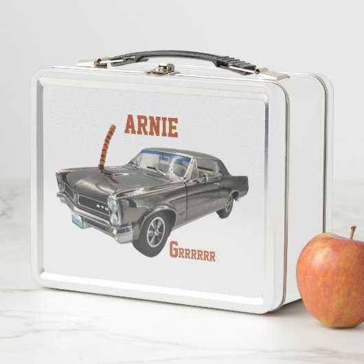 Chrome Pontiac GTO Metall Brotdose (Beispiel)