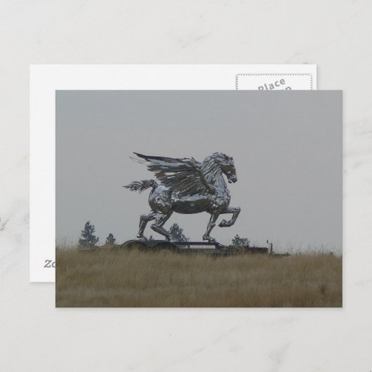 Chrome Postkarte (Vorne/Hinten)
