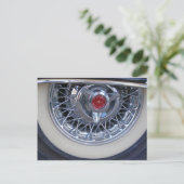 "CHROME" POSTKARTE (Stehend Vorderseite)