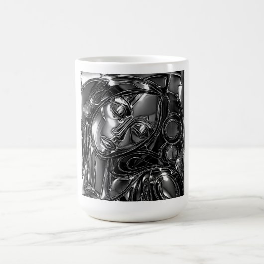 Chrome Serenity Metal Kaffeetasse (Mittel)