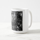 Chrome Serenity Metal Kaffeetasse (VorderseiteRechts)