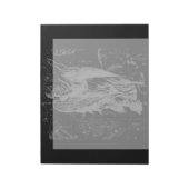 Chrome sieht Virgo Zodiac Sign auf Hevelius Notizblock (Rotiert)