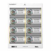 CHROME SKULL AUF DEM STAHL (Vorne)