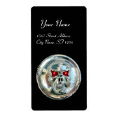 CHROME SKULL Black (Vorne)