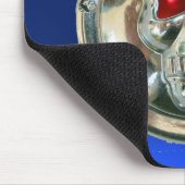 CHROME SKULL, Blue Saphir Mousepad (Ecke)