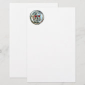 CHROME SKULL BRIEFPAPIER (Vorne/Hinten)
