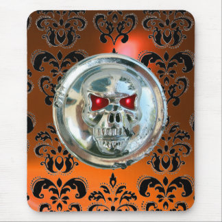 CHROME SKULL, Damaskus, Orangengatter Mousepad
