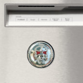 CHROME SKULL MAGNET (In Situ (Geschirrspüler))
