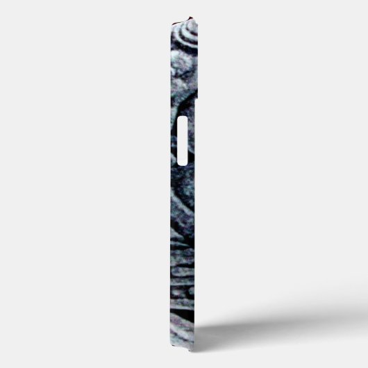 CHROME SKULL MIT FANTASY GRIFFINS Case-Mate iPhone HÜLLE (Rückseite / Rechts)