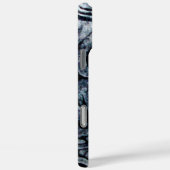 CHROME SKULL MIT FANTASY GRIFFINS Case-Mate iPhone HÜLLE (Rückseite / Rechts)